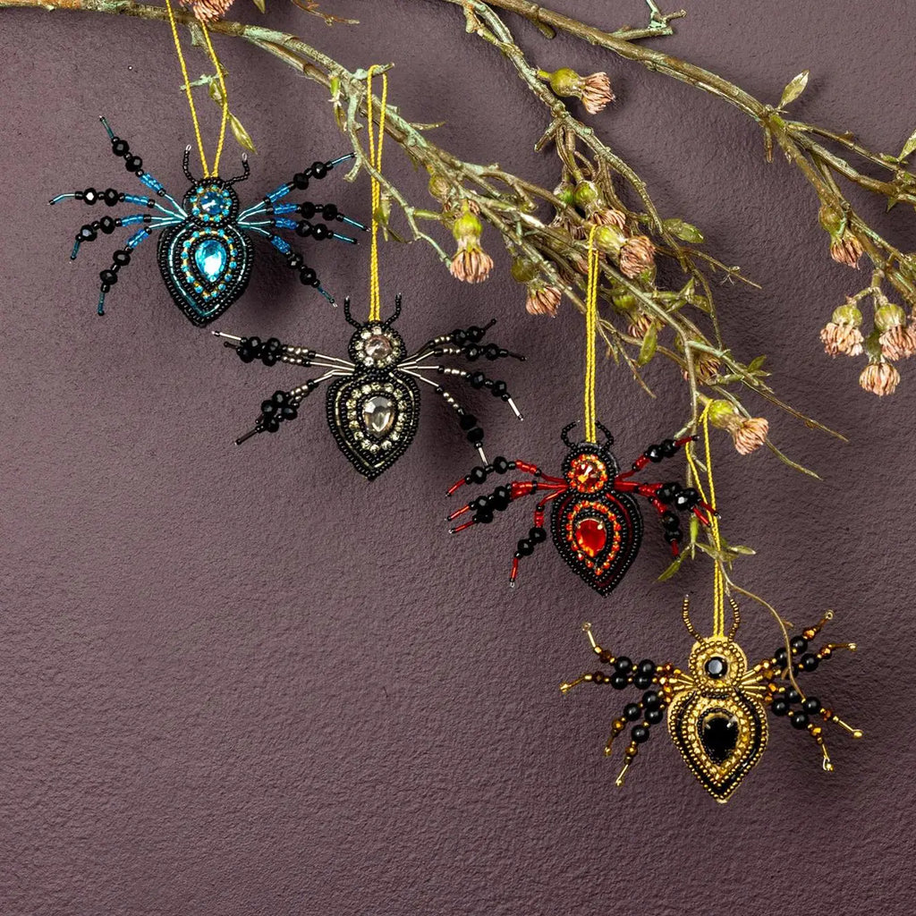 Beaded Spider Ornaments