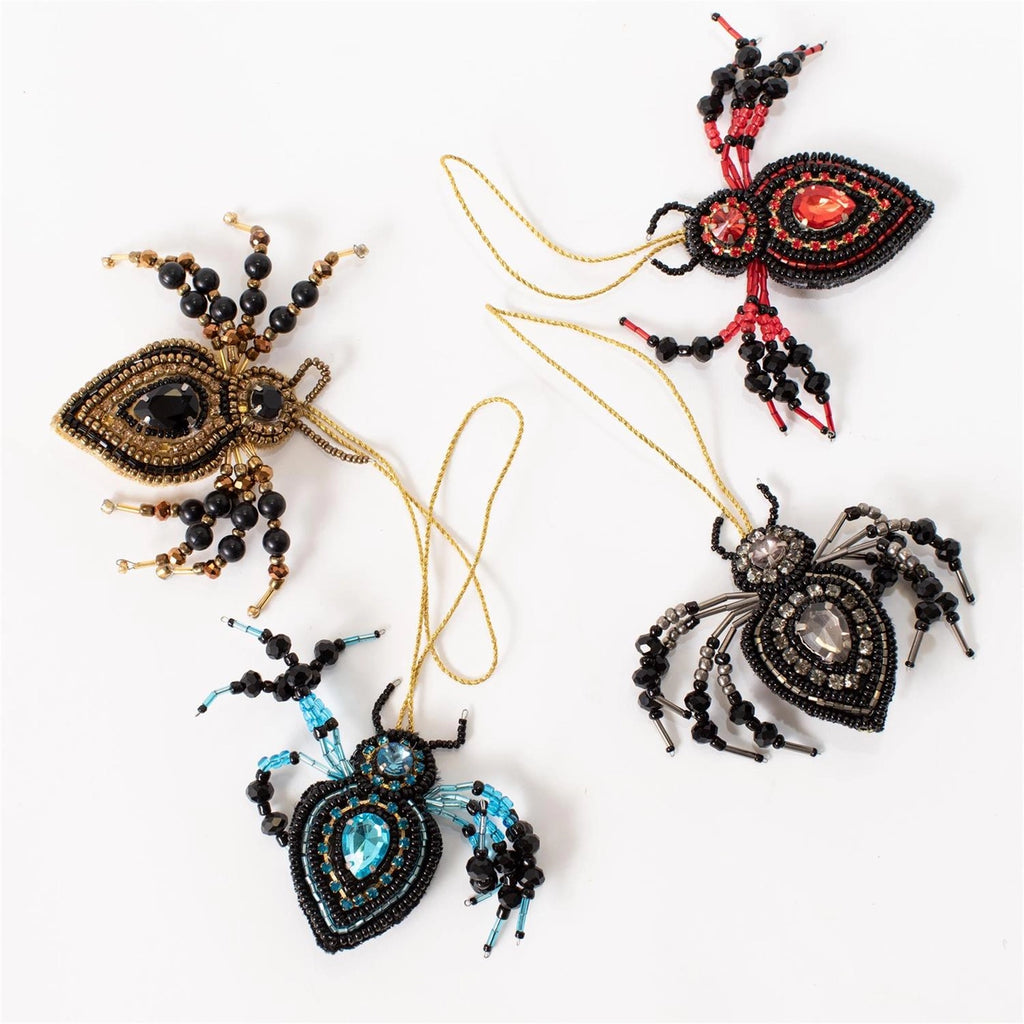 Beaded Spider Ornaments