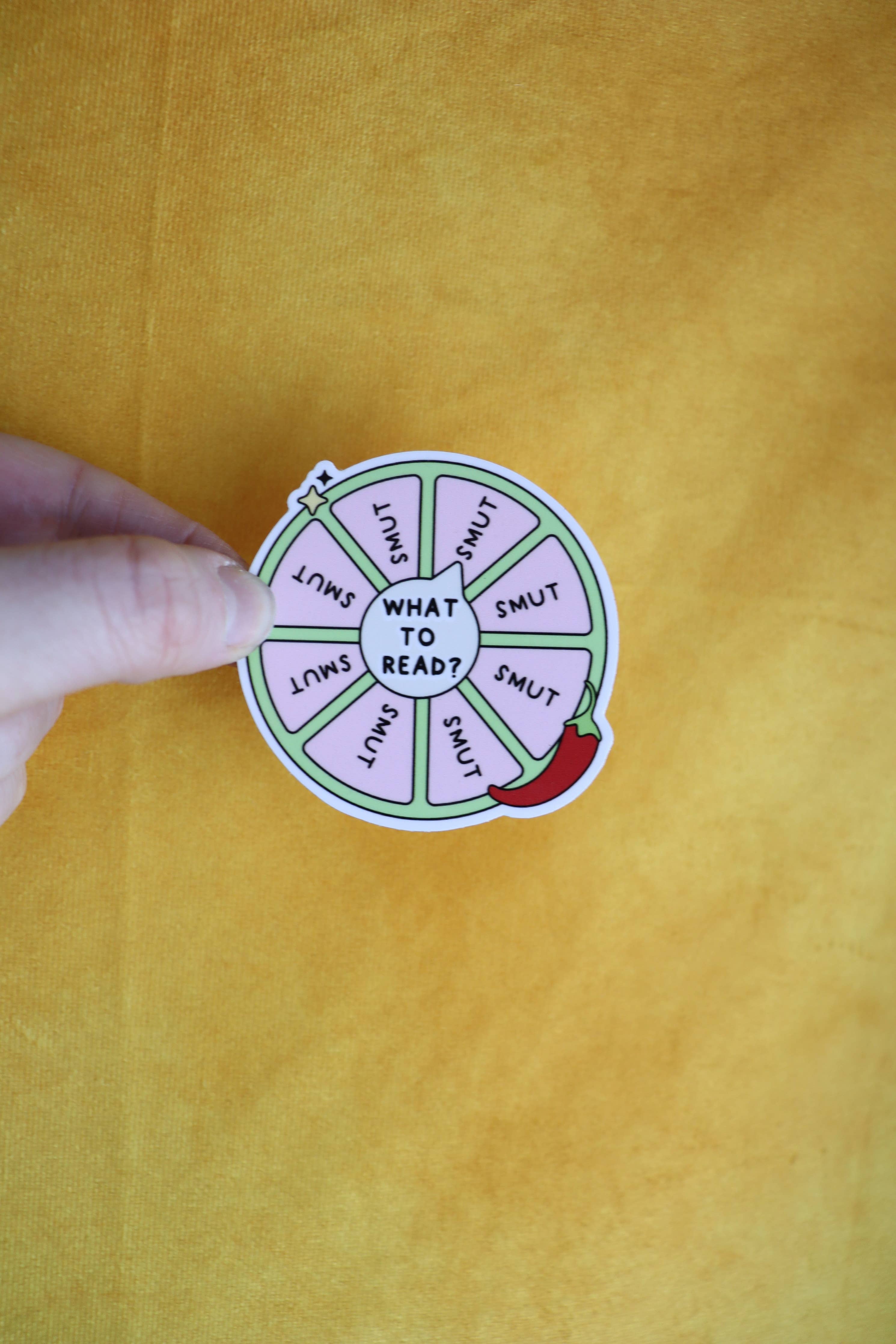 What to Read-Smut Bookish Sticker