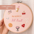 You Deserve A Lil' Treat Embroidery Kit