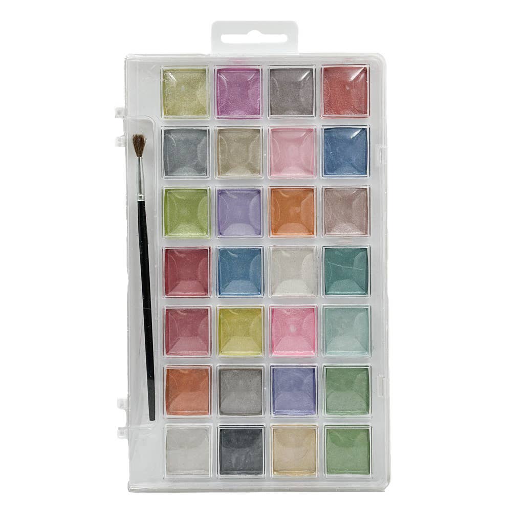 Semi-Moist Watercolor Paint Set
