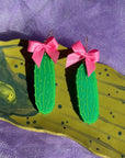 Coquette Pickle Earrings