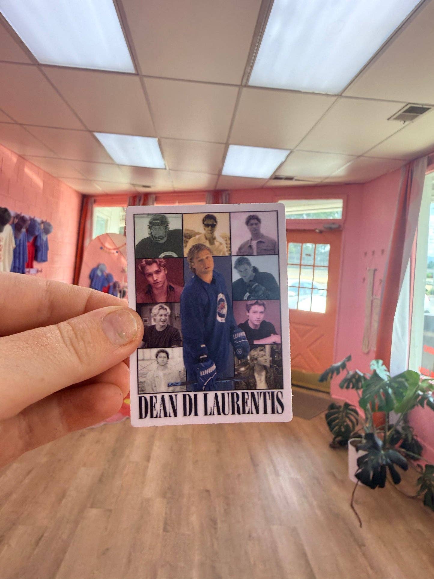 Dean Off Campus Eras Sticker