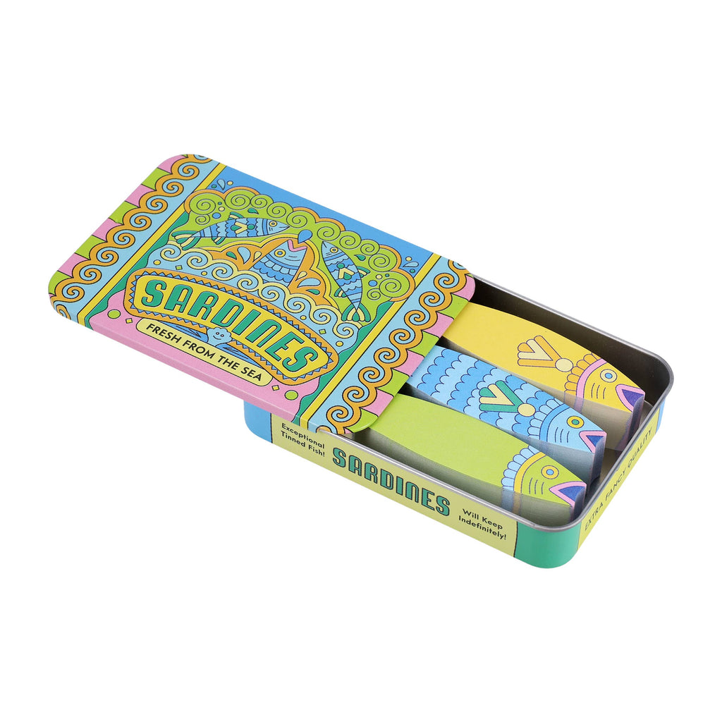 Sardines Fishy Sticky Notes