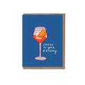 Scratch & Sniff Aperol Spritz Birthday Greeting Card
