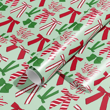 Christmas Bows Wrapping Paper