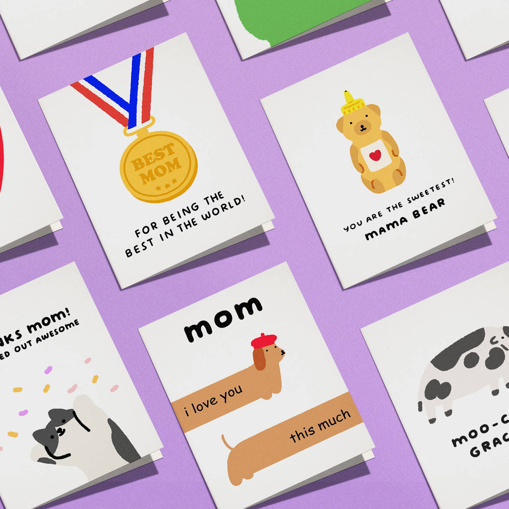 Funny Cat Mom Card – Thanks Mom! Turned Out Awesome