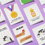 Funny Cat Mom Card – Thanks Mom! Turned Out Awesome