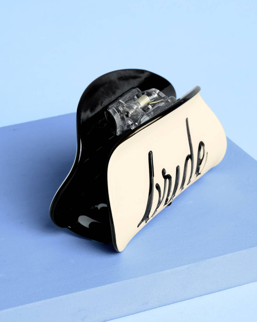 Bride Claw Clip | bridal hair accessories ivory black