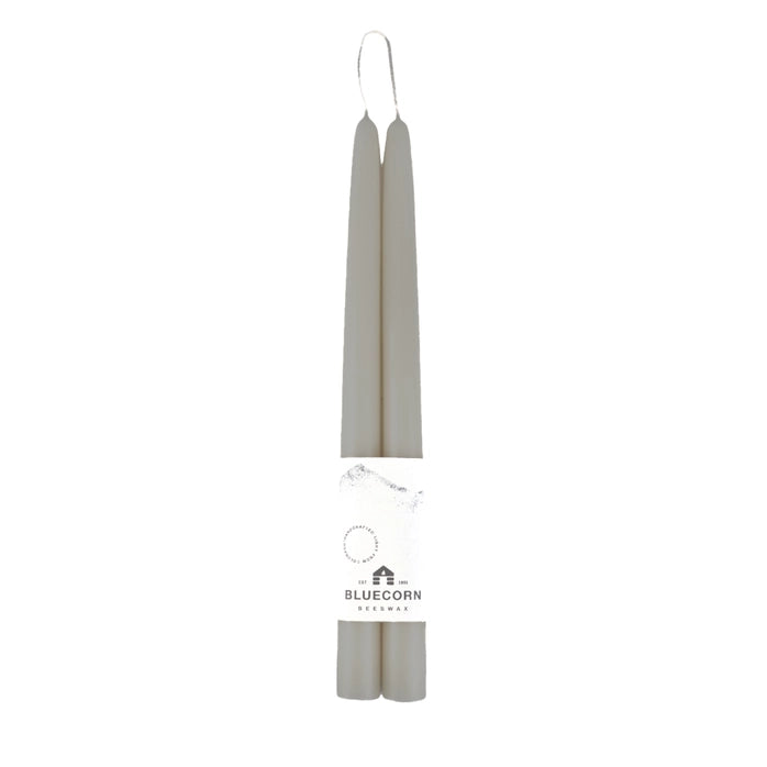 Hand-Dipped Beeswax Taper Candles - 1 Pair
