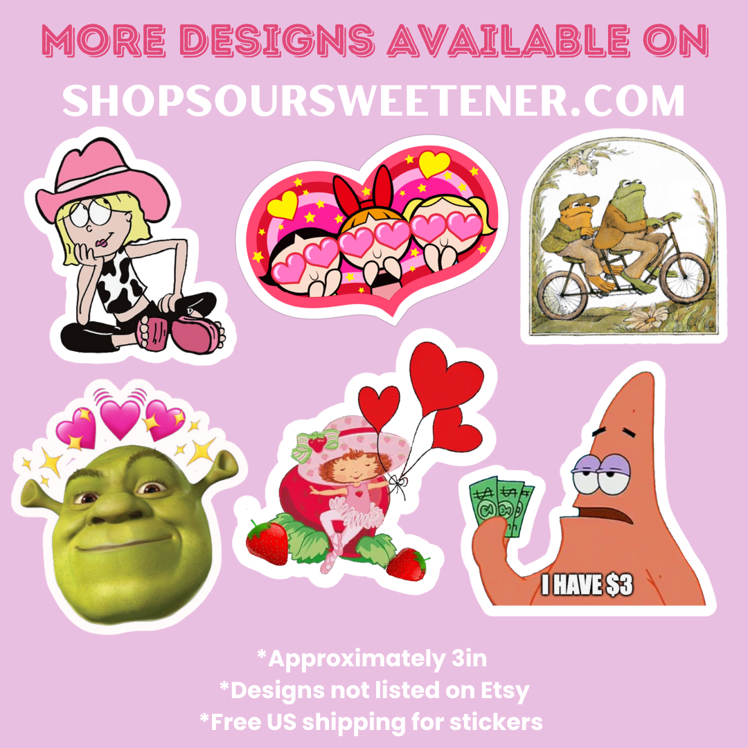 Can't Today I'm Swamped Shrek Sticker