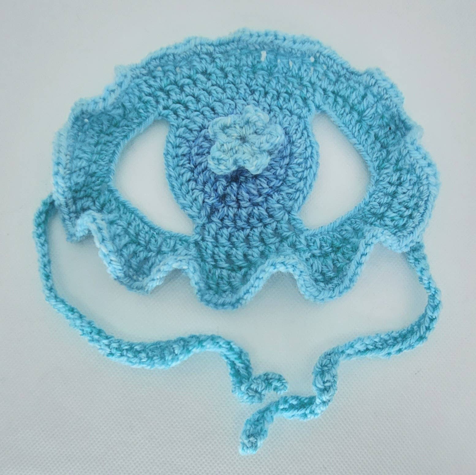 Crochet Blueberry Hat - Cat Bonnet - Pet Hat