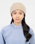 Simple Grid Knit Beanie