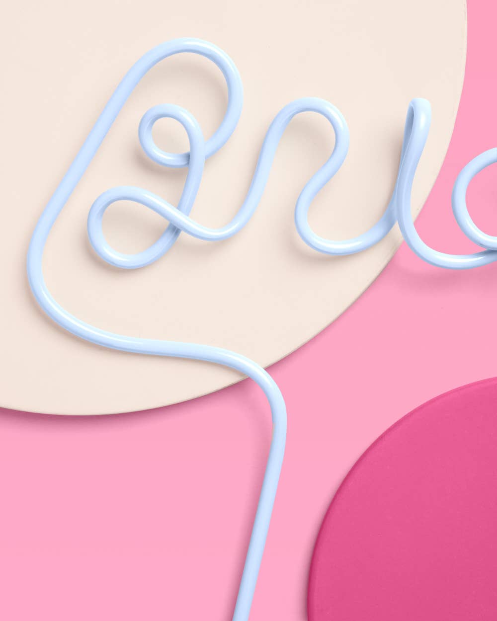 XL Blue Bride Straw | Bachelorette Party Supplies