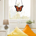 Orange and Black Single Butterfly