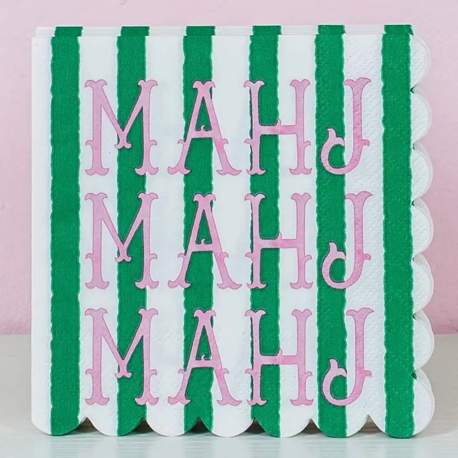 Mahj Paper Beverage Napkins