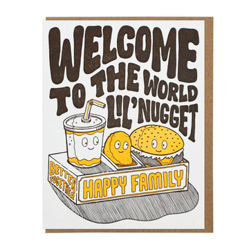 Welcome Lil' Nugget Card