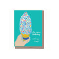 Scratch & Sniff Sprinkle Cone Bday Card