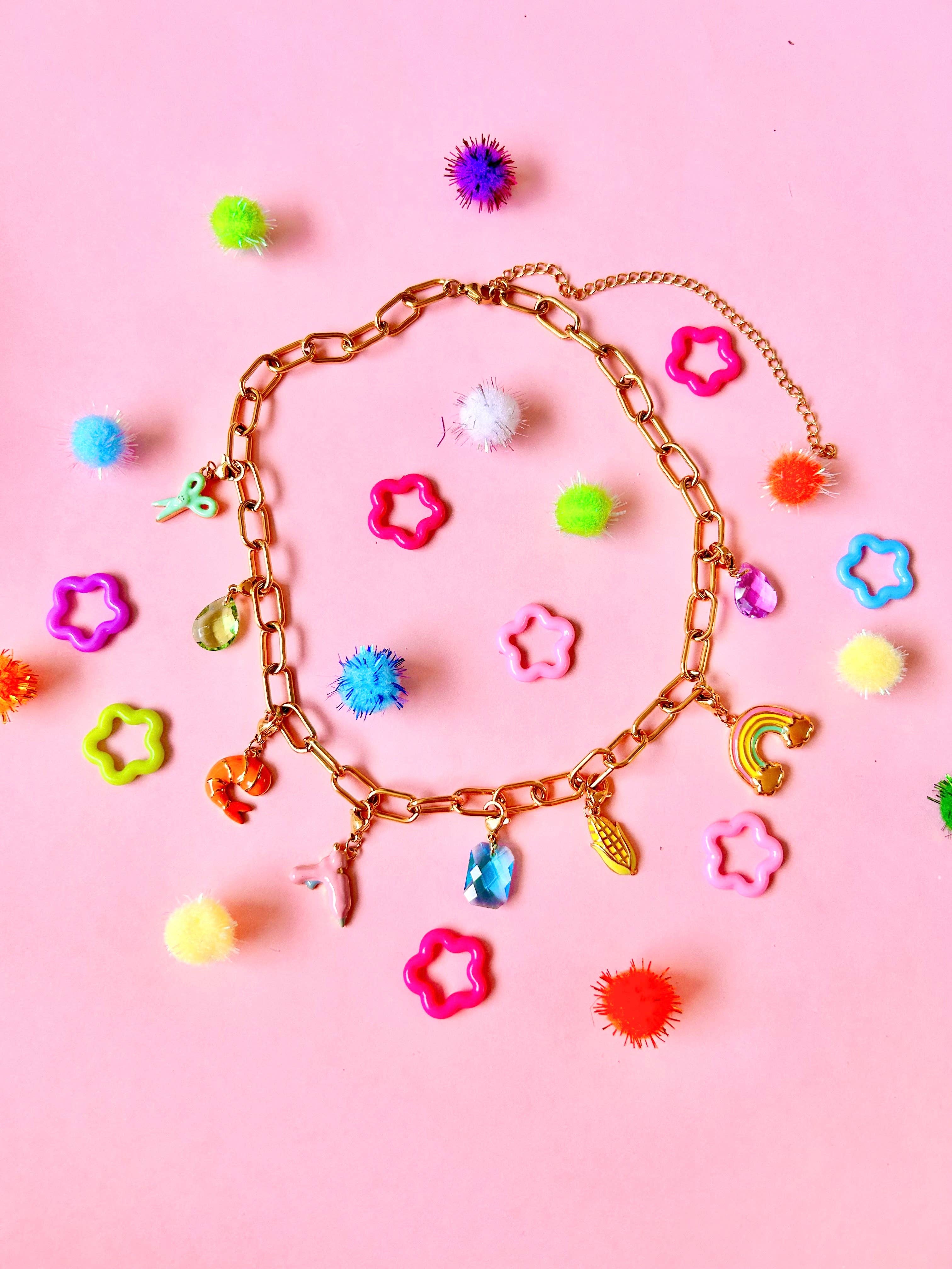 TPF x Shitty Craft Club Charm Necklace