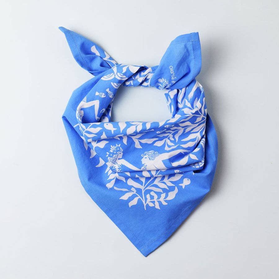 Cerulean Mermaid Bandana