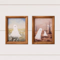 Ghostly Landscape Framed Print