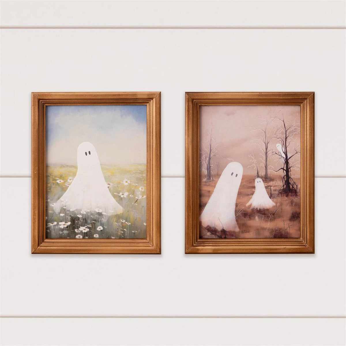 Ghostly Landscape Framed Print