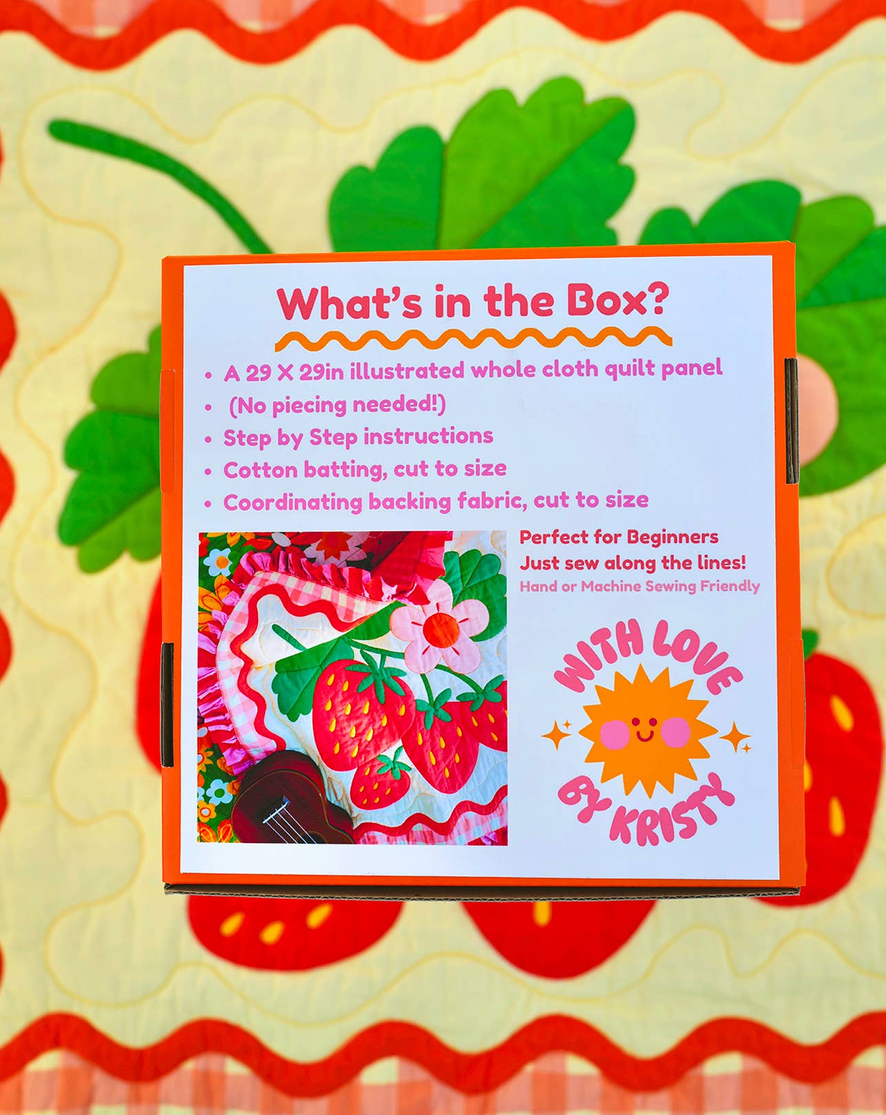 Strawberry Quilt Kit