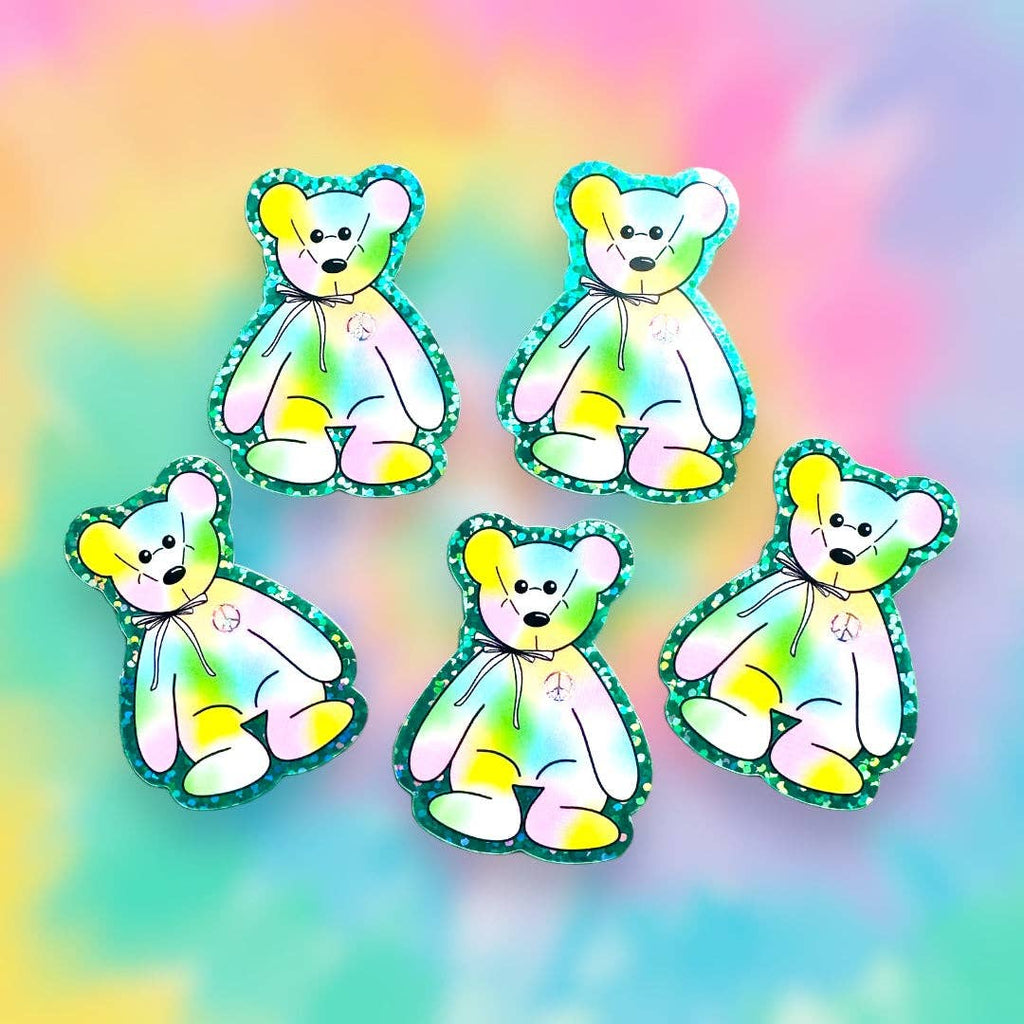Peace Bear Sticker