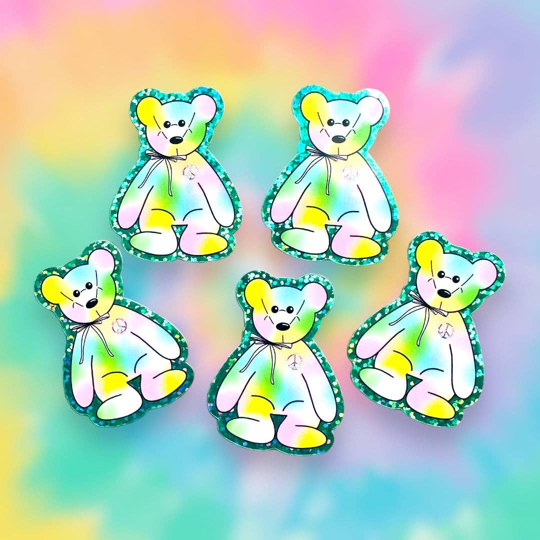 Peace Bear Sticker