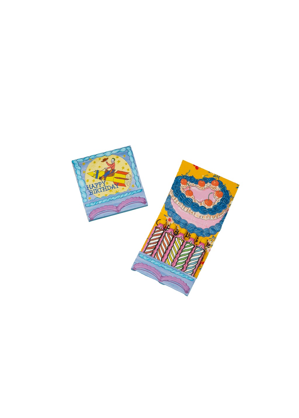 Birthday Cake Matchbook