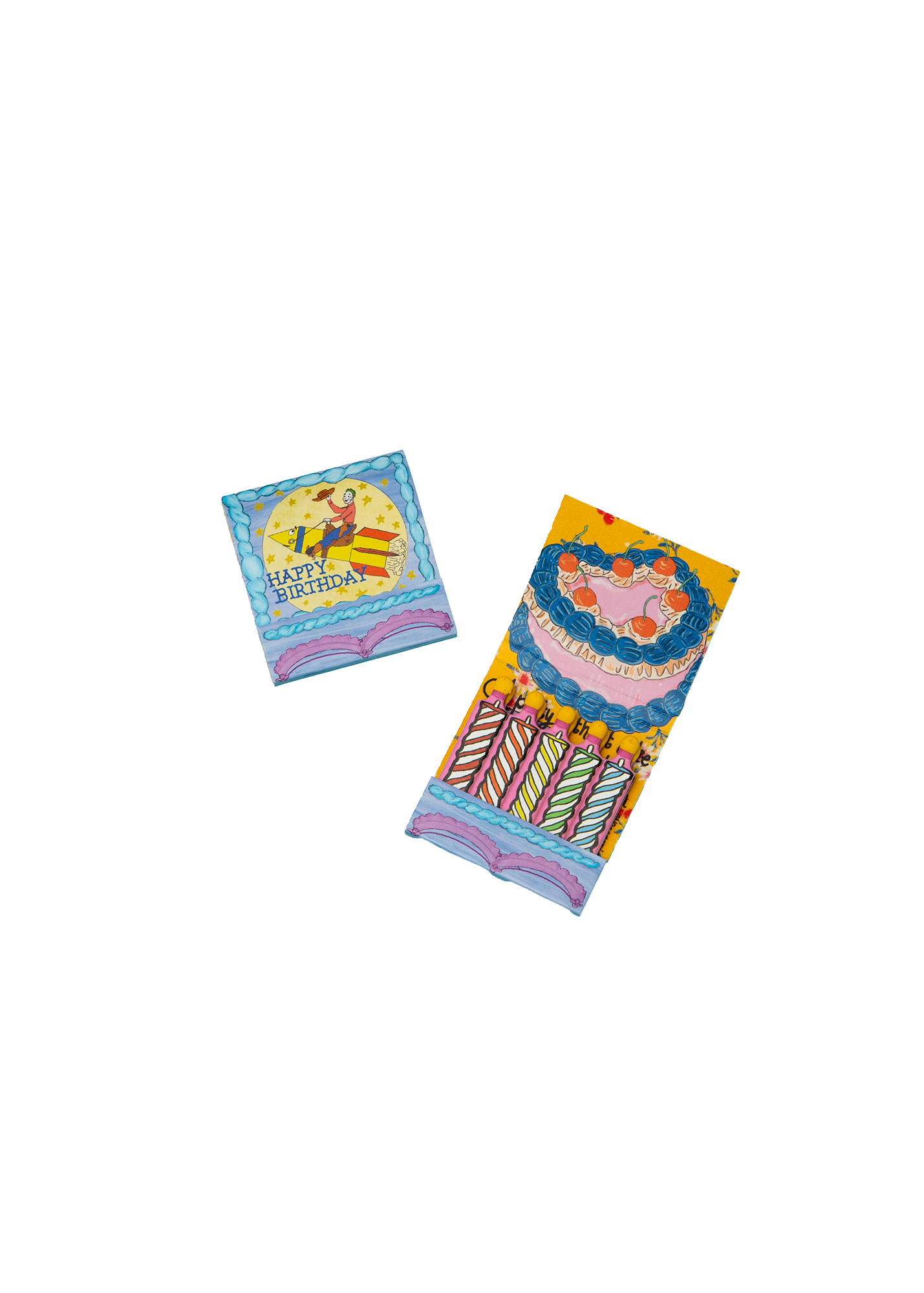 Birthday Cake Matchbook
