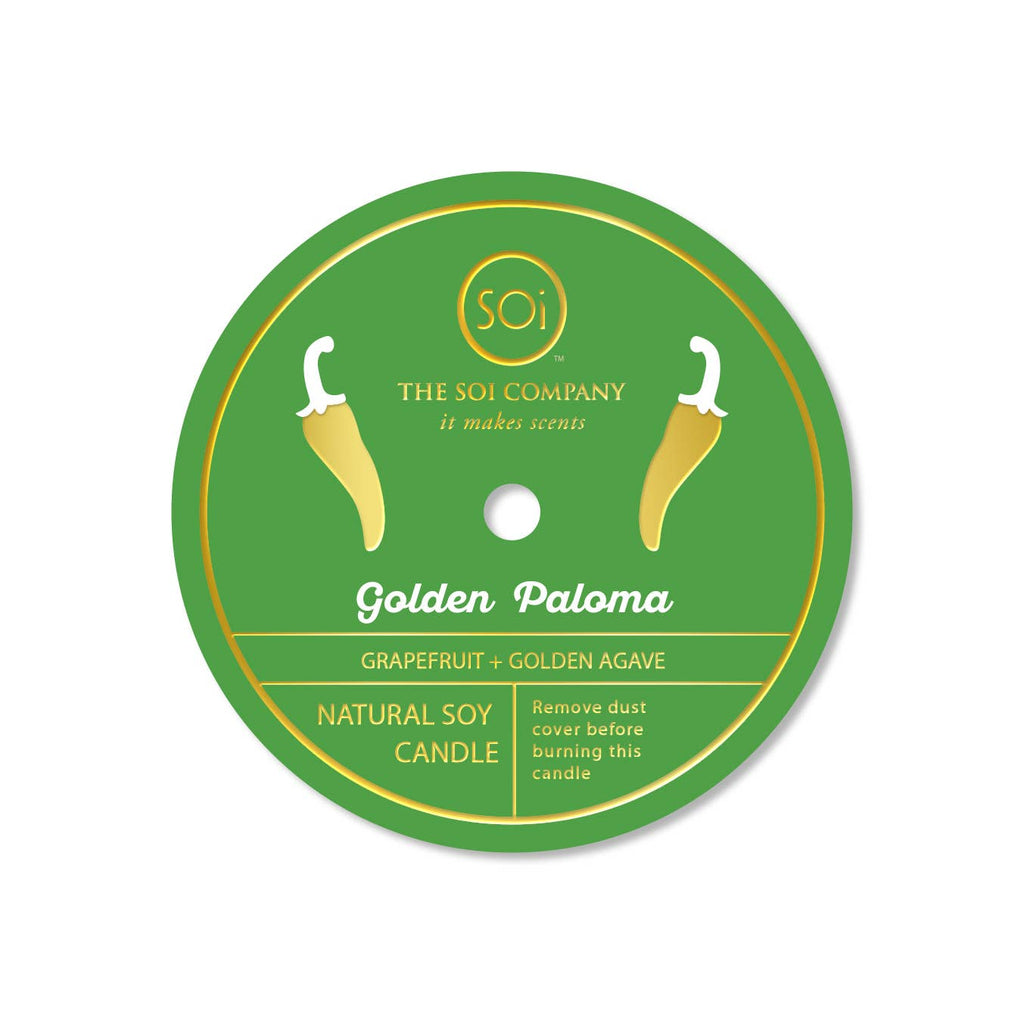 Golden Paloma 12oz Yellow Pepper Confetti Candle