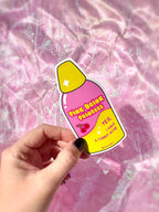 Pink Drink Princess Sticker 