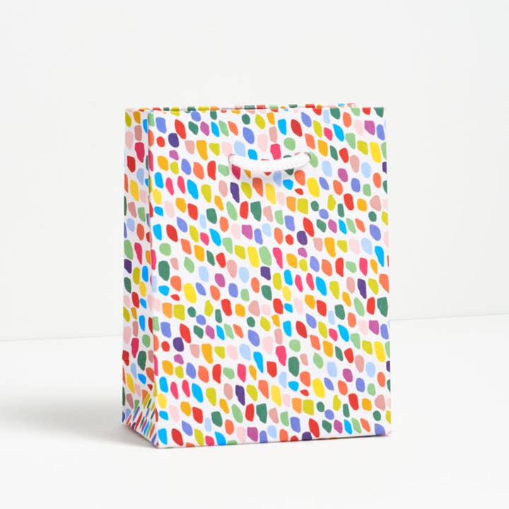 Small - Rainbow Paint Stroke Gift Bag