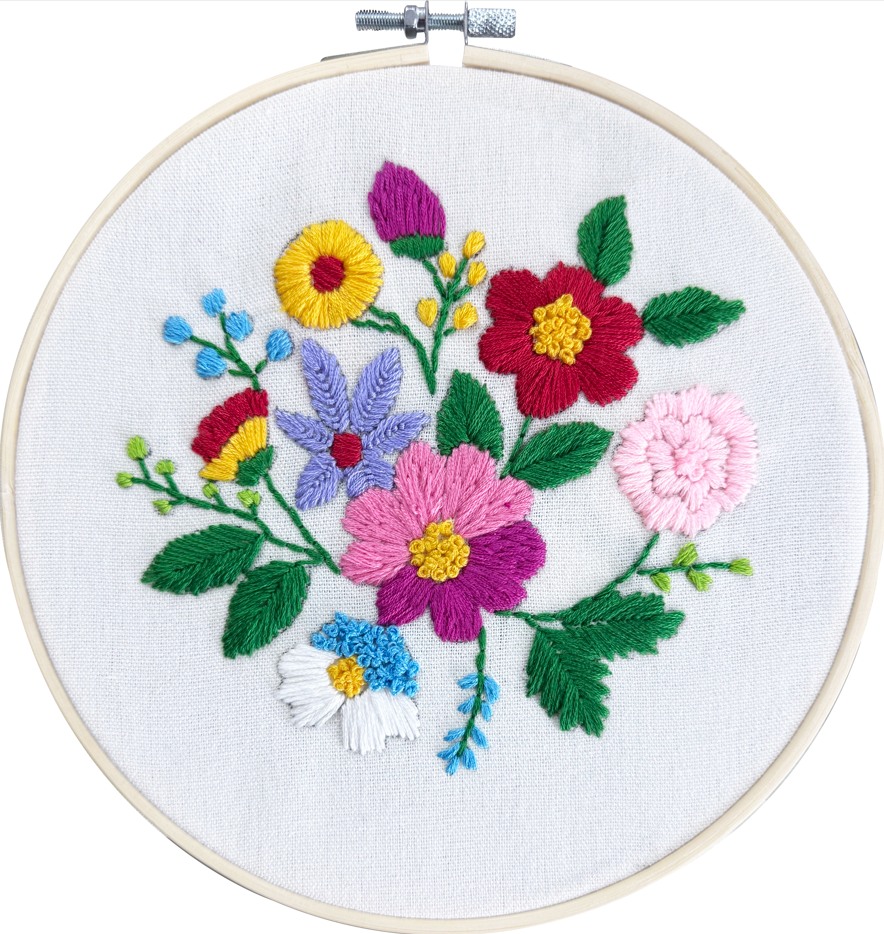 DIY Embroidery Garden Kits