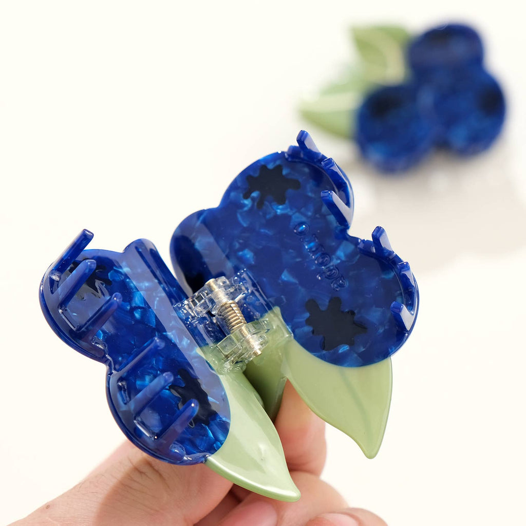 Blueberry Bunch Claw Clip