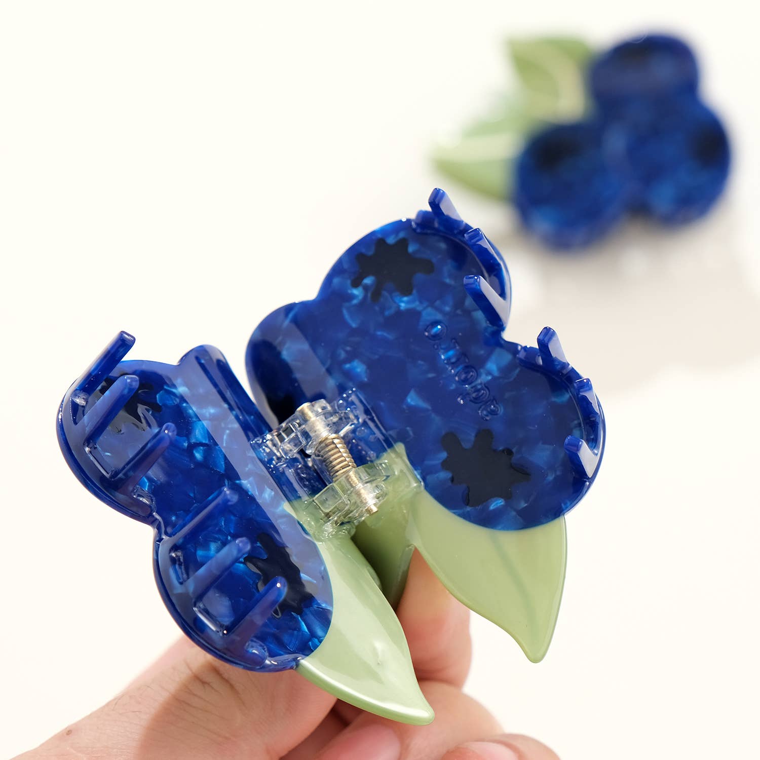 Blueberry Bunch Claw Clip