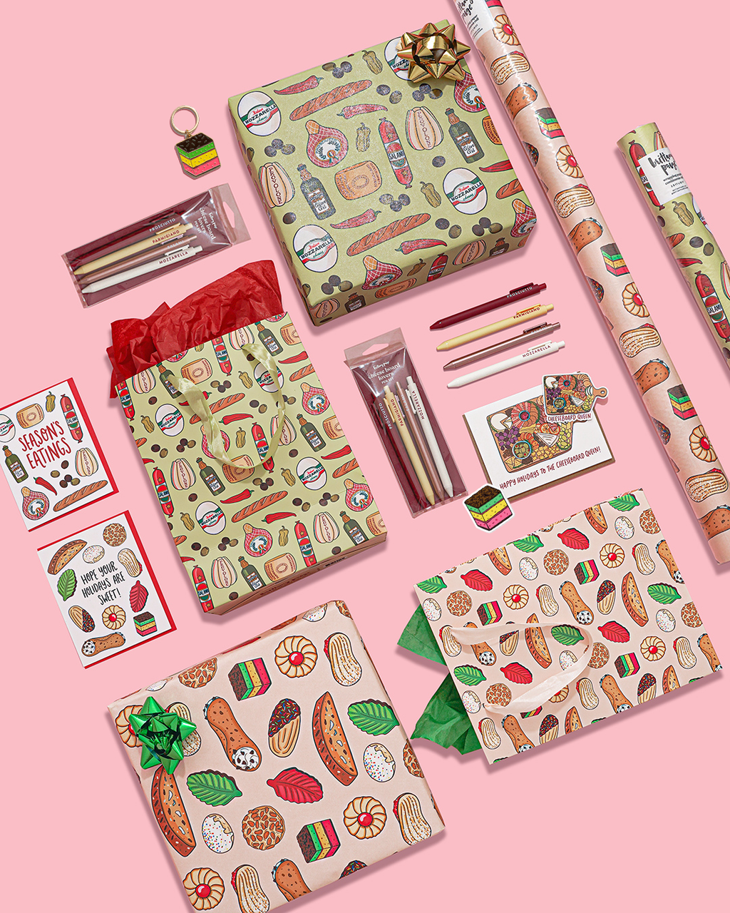 Italian Cookies & Desserts Holiday Card