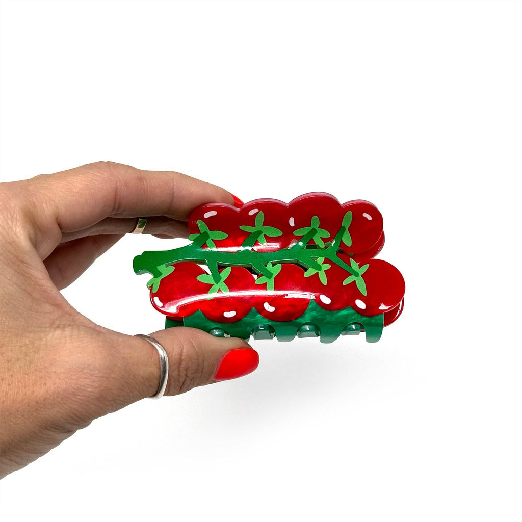 Cherry Tomatoes Hair Claw Clip