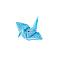 Origami Crane Incense Holder 2 inch Blue (50/500)