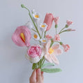 Crochet Bouquet Bundles Small Pink