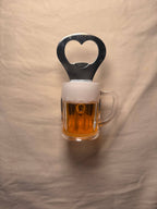 Beer Mug Opener Magnet
