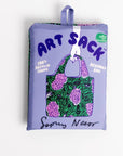 Lilacs Art Sack® By Sophy Naess - Reusable Floral Tote