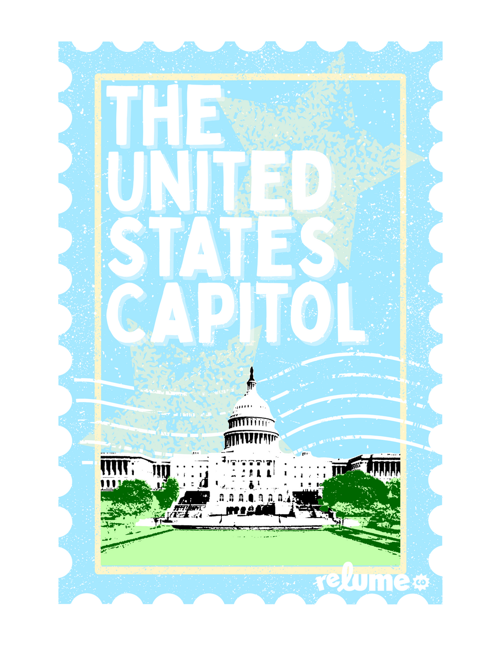 Vintage Holy Grail - DC Stamp Prints