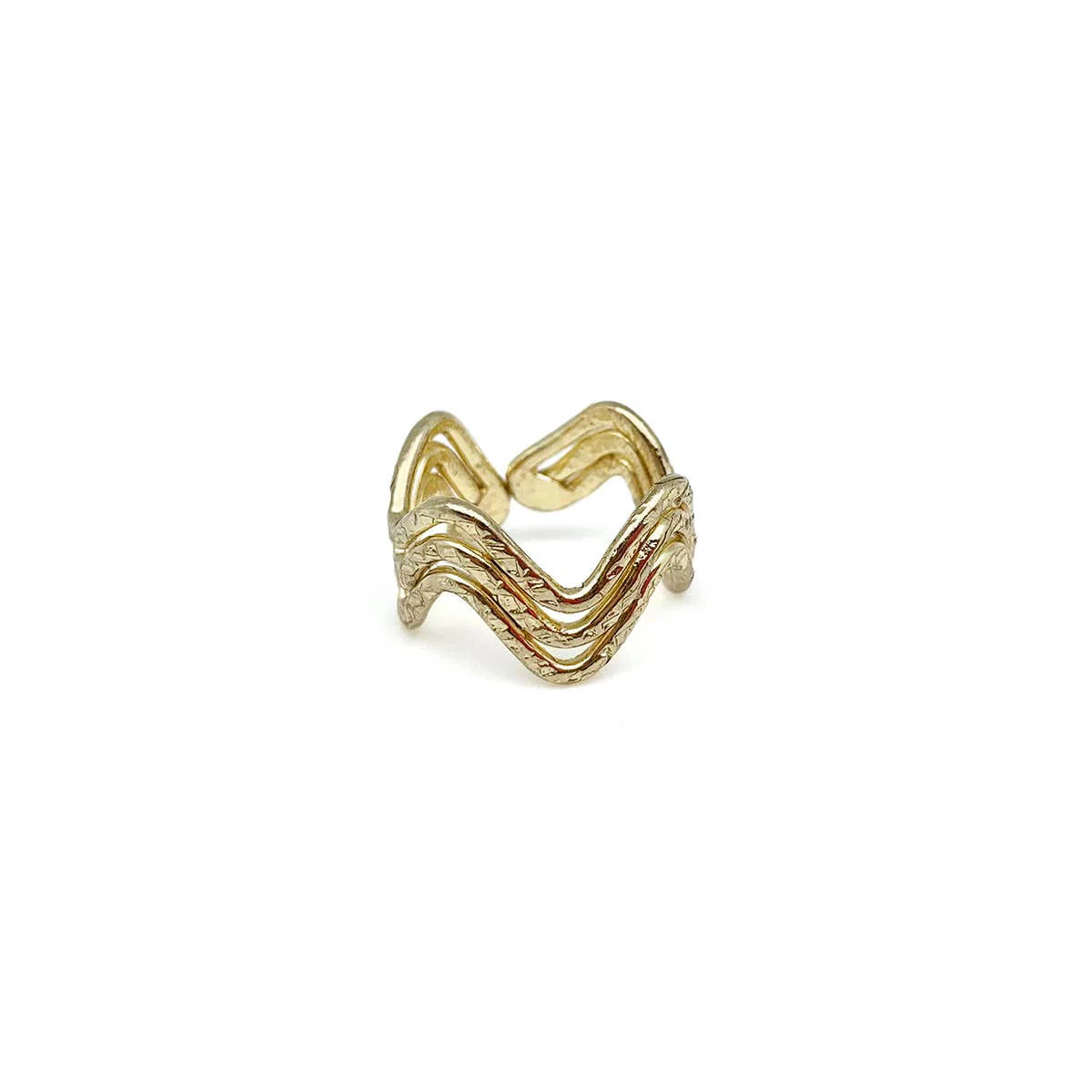 Gold Plated Adjustable Ring Assorted Selection