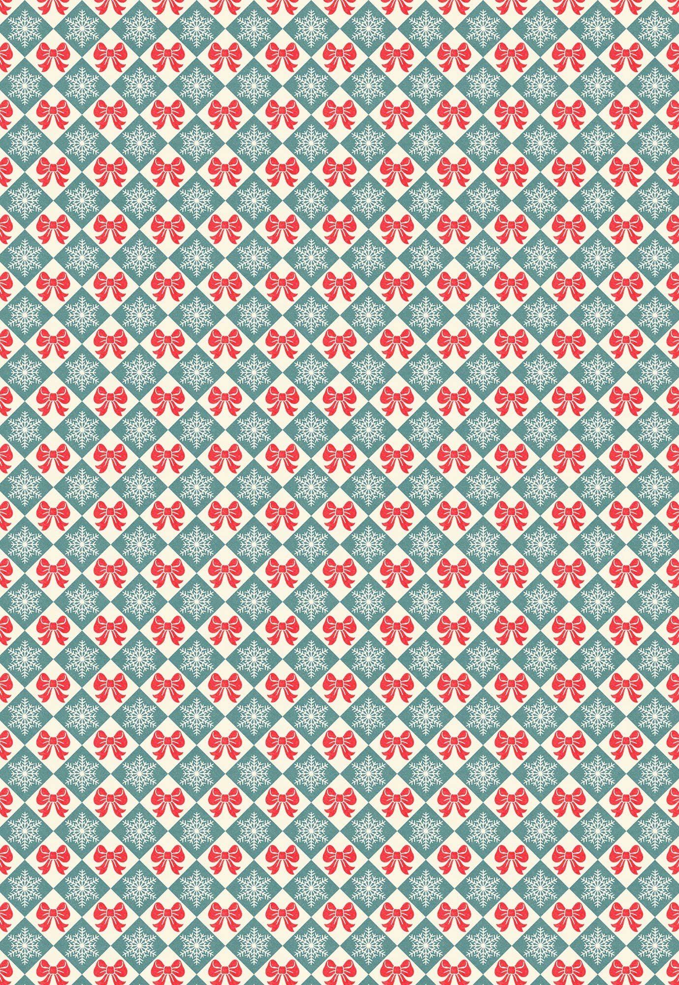 Snowflakes Wrapping Paper