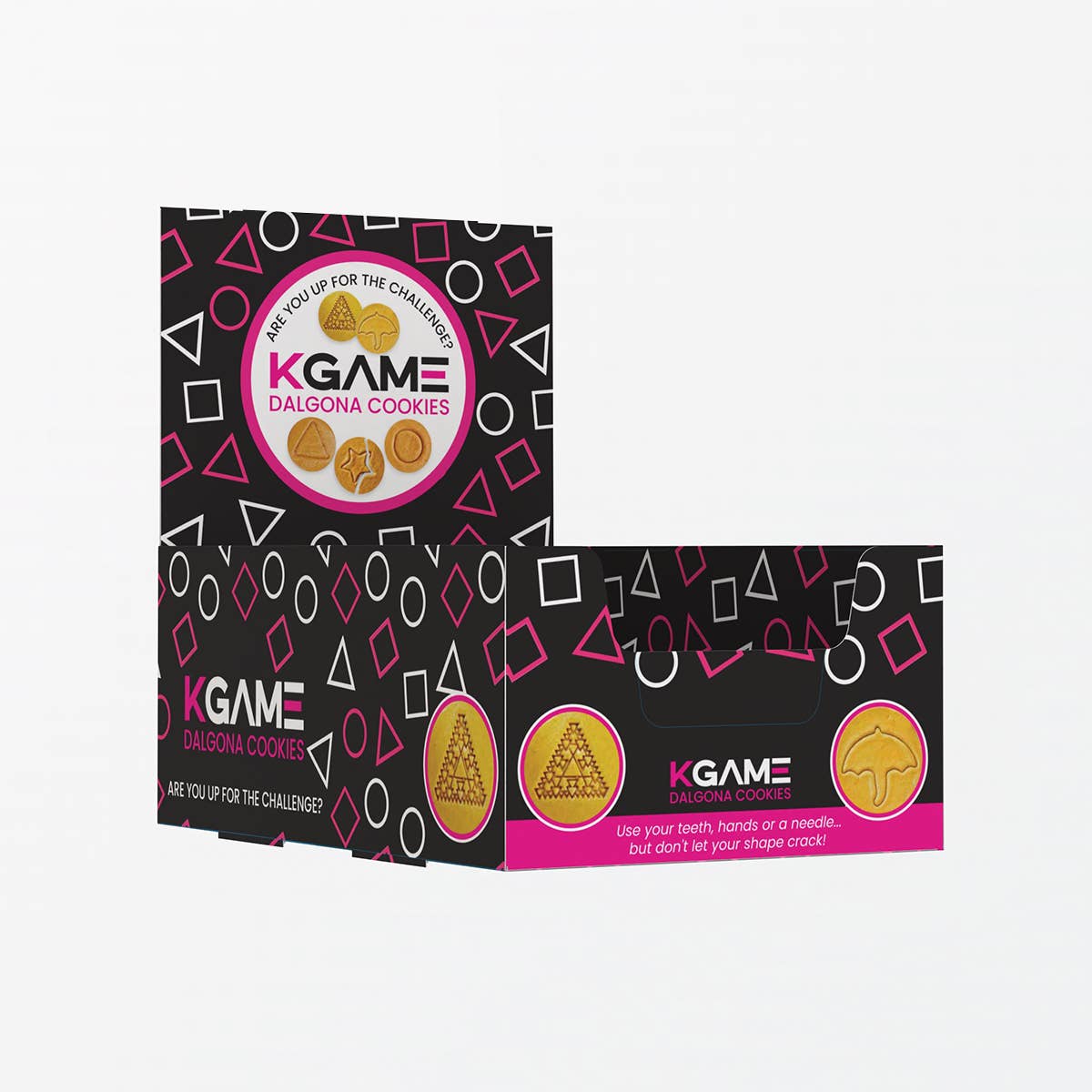 KGAME Dalgona Cookie Tin (2 Cookies)