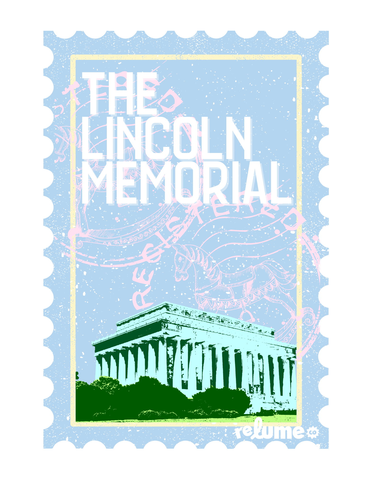 Vintage Holy Grail - DC Stamp Prints