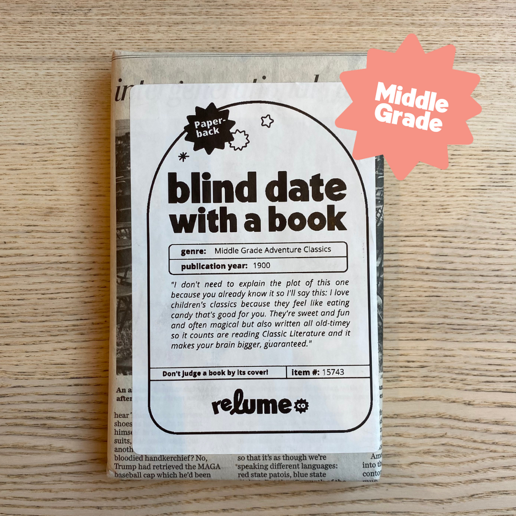 Blind Date With a Book - Middle Grade