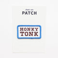 Honky Tonk Embroidered Iron on Patch - Western